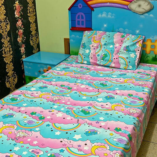 Rainbow dreams Kids bedsheet set