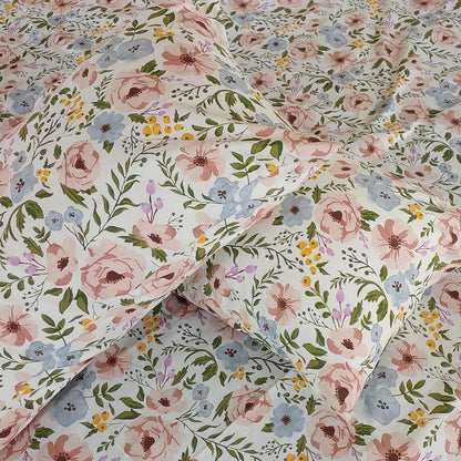 Floral Haven Bedsheet Set