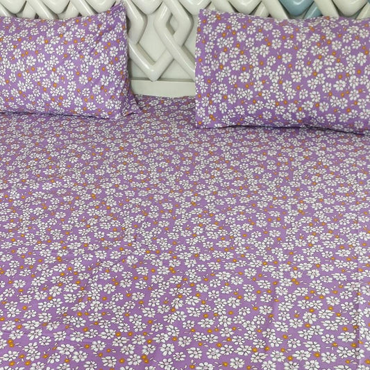 Violet Garden Bedsheet Set