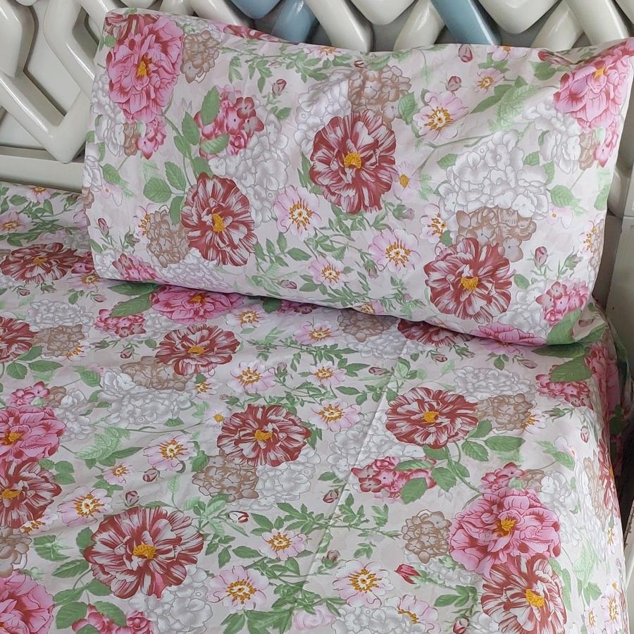 Floral Elegance Bedsheet Set