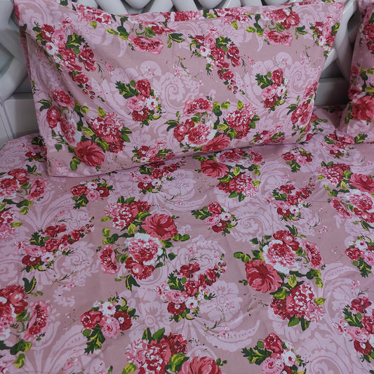 Cardinal Blossom Bedsheet Set Pillow Cover