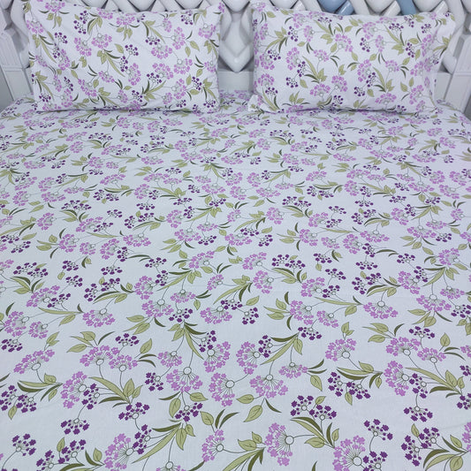 Mulberry Petal Bedsheet Set