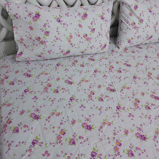 Plum Blossom Bedsheet Set Pillow Cover