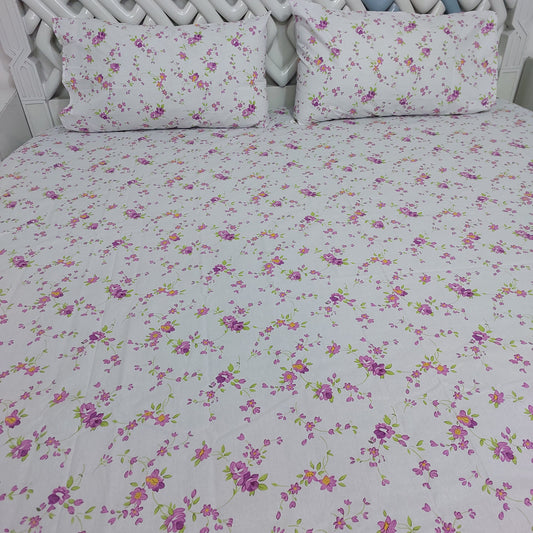 Plum Blossom Bedsheet Set