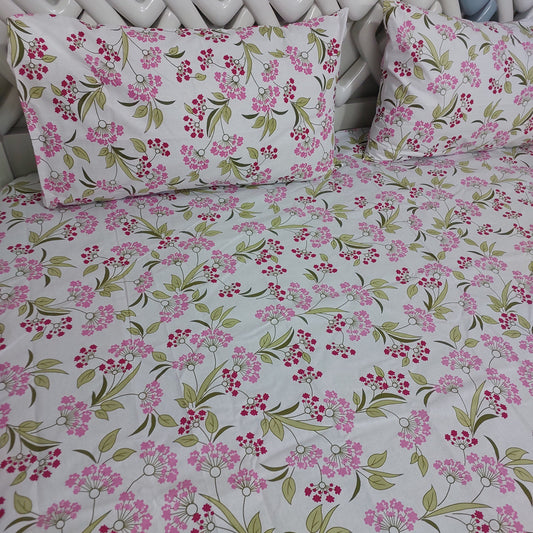 Pomegranate Flora Bedsheet Set Pillow Cover