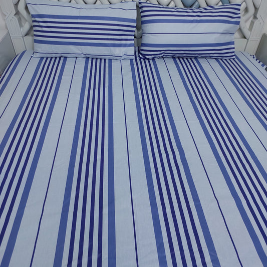 Sky Matrix Bedsheet Set