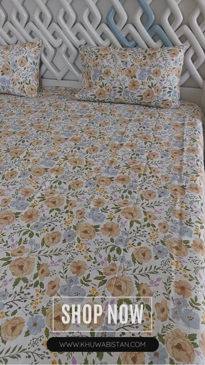 Floraison Bedsheet Set