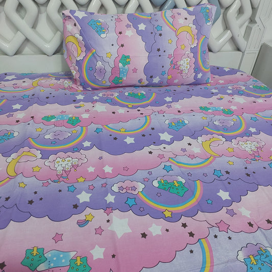 Colour splash Kids bed sheet set