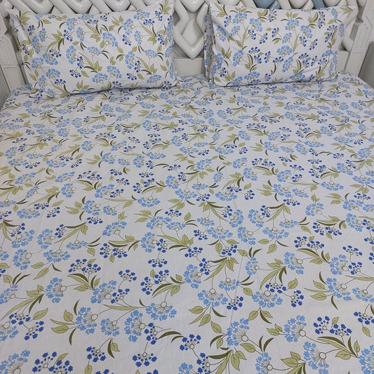 Cerulean Dream Bedsheet Set